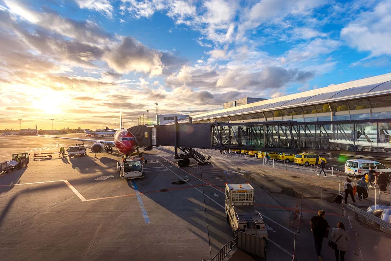 største flyplasser. Gardermoen Oslo lufthavn