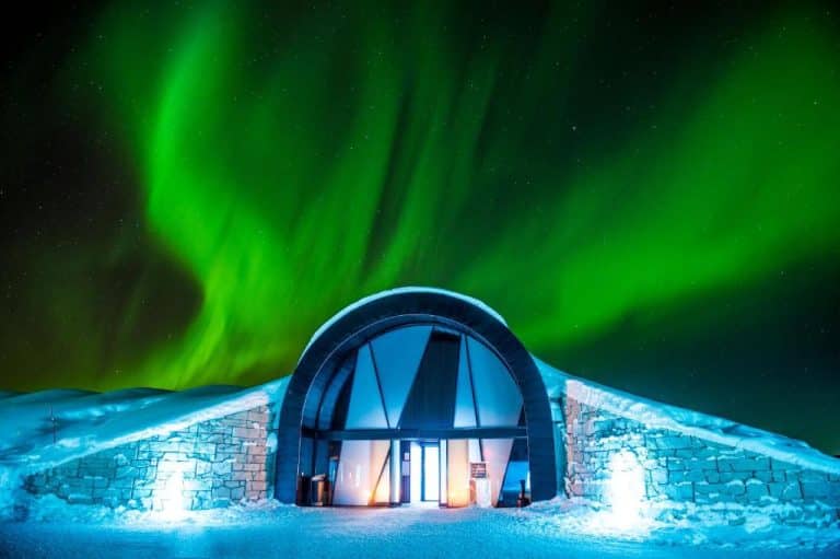 Ishotellet i Jukkasjärvi